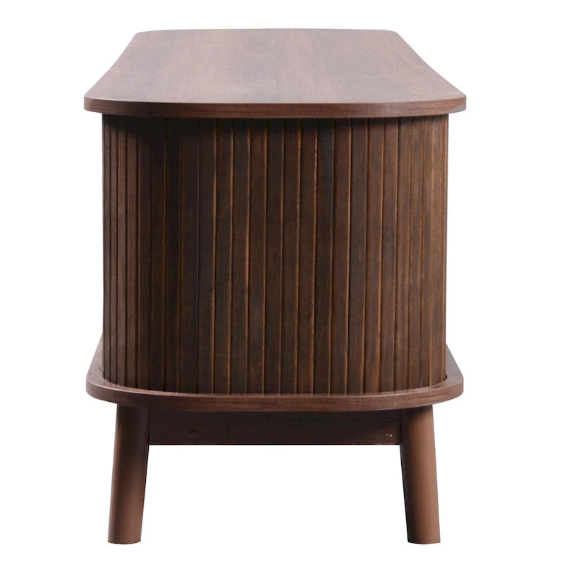 Meuble TV en rotin moderne