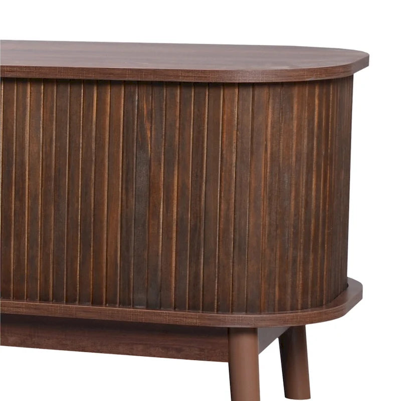 Meuble TV en rotin moderne