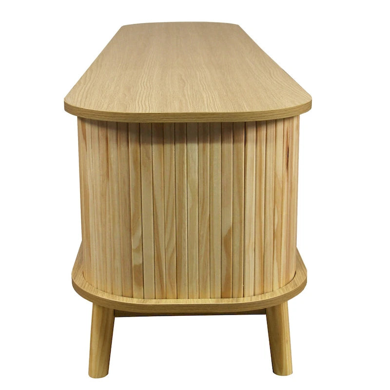 Meuble TV en rotin moderne