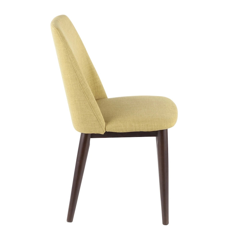 Chaises de salle à manger Parsons modernes du milieu du siècle, ensemble de 2