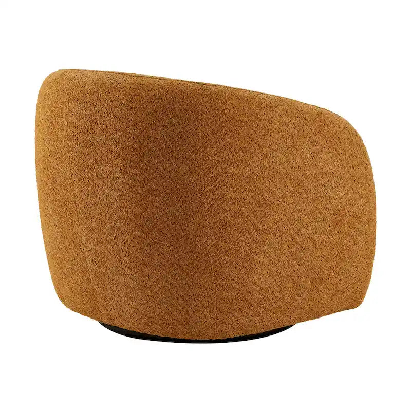 Fauteuil pivotant à 360° en forme de tonneau, 80,5 cm de large (lot de 2)