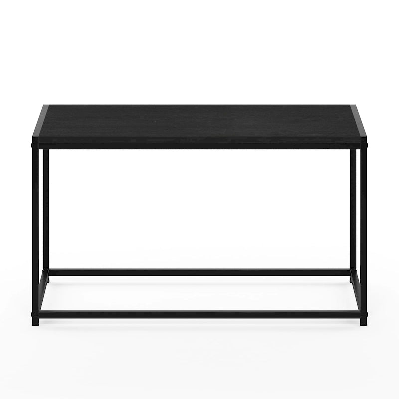 Table basse moderne en bois et métal