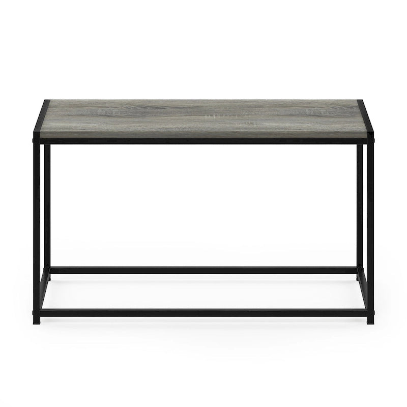 Table basse moderne en bois et métal